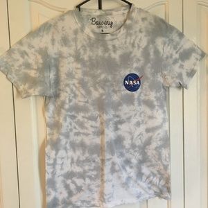 Gray Tie Dye NASA Shirt